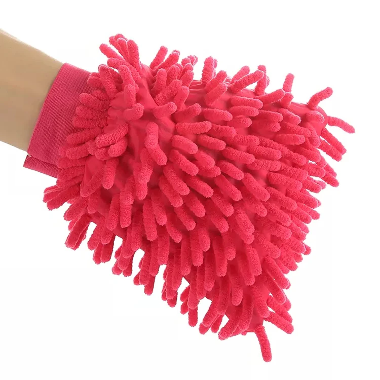 Лидер продаж, перчатки из синели для мойки и уборки автомобилей, распродажа