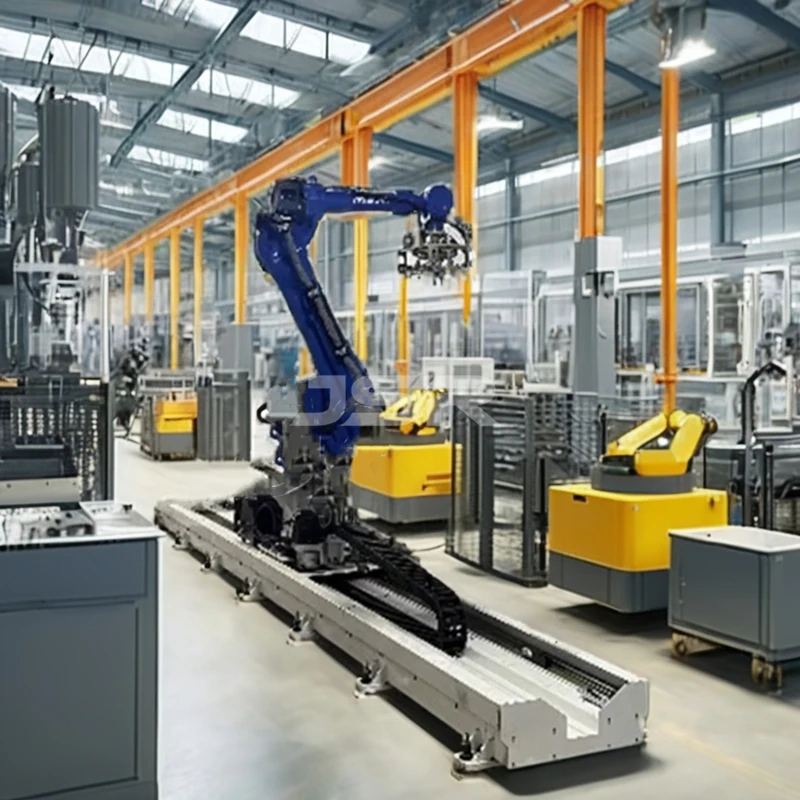 Yaskawa Robot Motoman GP180 Industrial Robot Arm YRC1000 Controller with Rail for Automatic Handing Solution