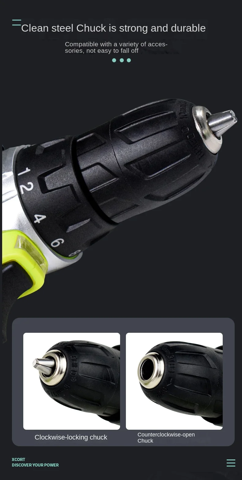 Kit Power Tools Tool Set Electric Hand 