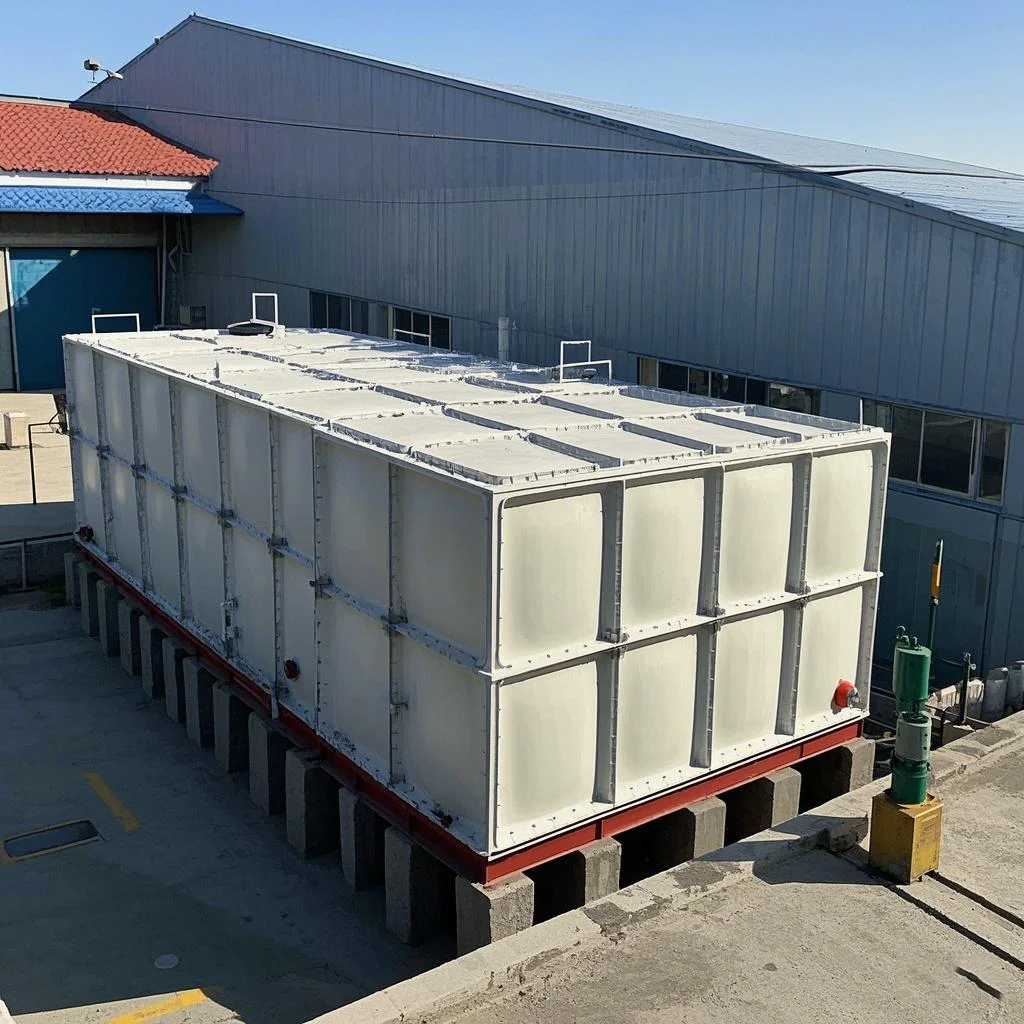 Factory Custom Large FRP Water Tank 25000 Gallon 5000L Farm Water Tank with Pressure Vessel Core Component