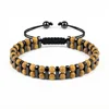10- yellow wood grain bracelet