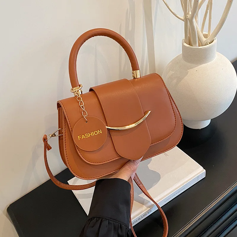 2025 New Arrived Ladies' Single-shoulder Bag PU Leather Trendy Ladies' Handbag Underarm Bag for Ladies Sac dos