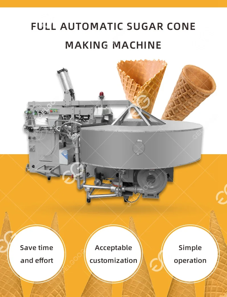 Automatic Ice Cream Cone Baker Industrial Waffle Cone Machine Buy
