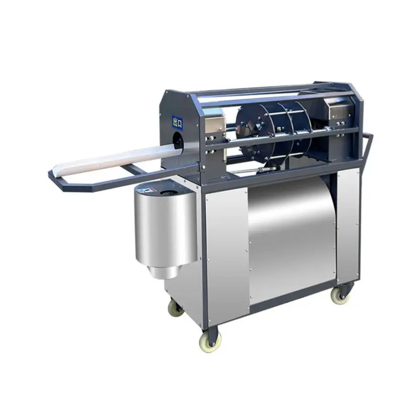 TEBAK Commercial Stainless Sugarcane Machine for 30mm-58mm Diameter 500W Electric Sugar Cane Skin Peeler Machine