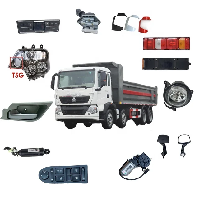China International Sinotruk Howo T5g Truck Body Accessories Howo Dump Truck Spare Parts
