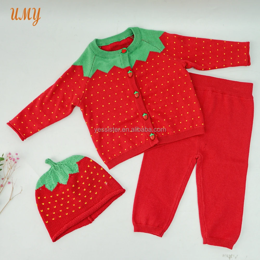 Knit Sets Newborn Baby Boy Clothing Sets 0 To 3 Months For Girl Boys 0