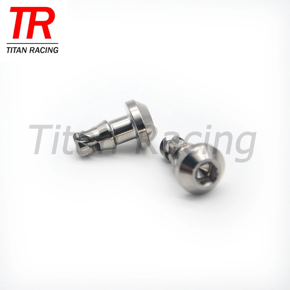 Титан d-образное кольцо отложным воротником гонка обтекатель Универсальный крепеж Dzus для