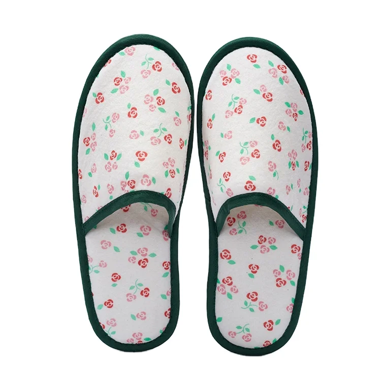 Good Quality New Style Soft Eco-friendly Hotel slippers Degradable Eco Friendly Hotel Airline Slippers