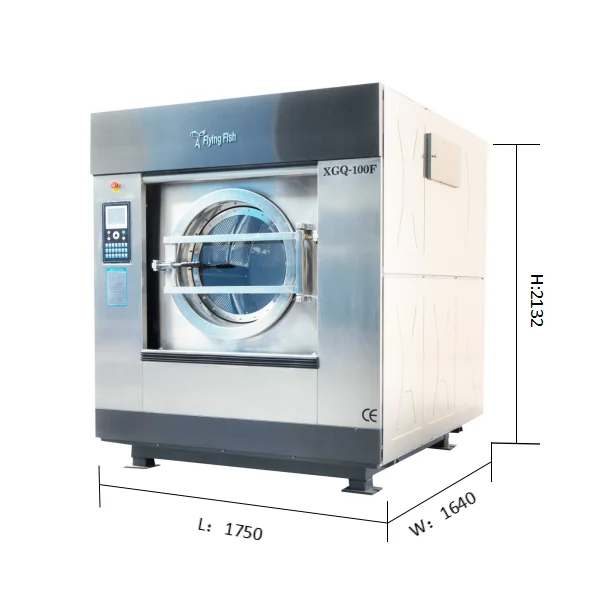 Industrial Washing Machine 50 70 100 130 KG Washer Extractor Lavadoras de Ropa Industriales Precios details