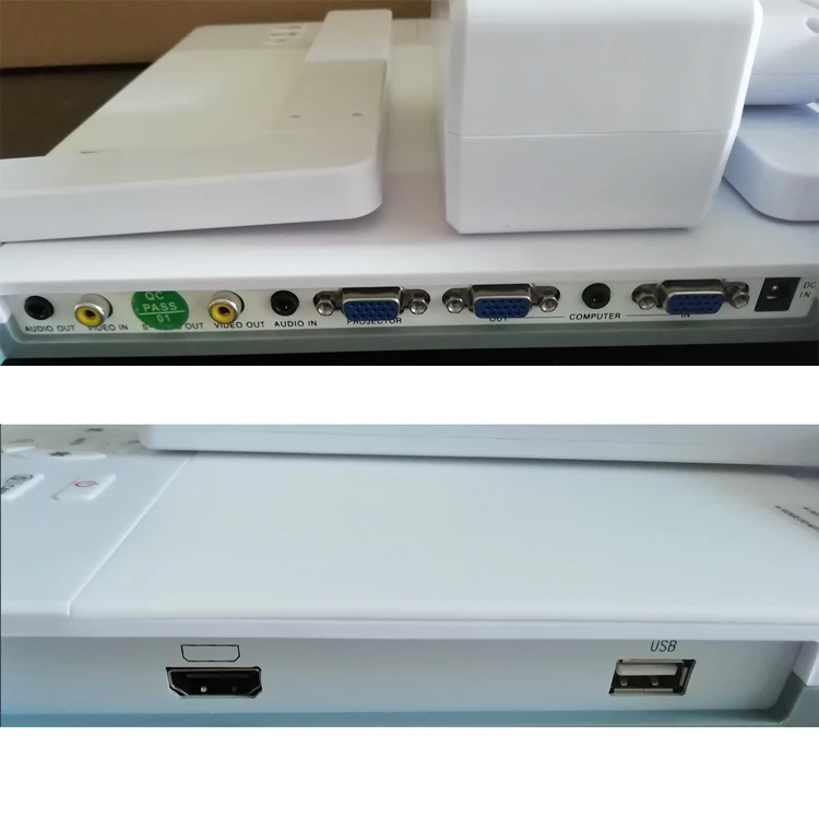 
 Настольный визуализатор для документов с VGA USB-выходом для учебной конференции  