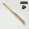 SILVERRubber wood original color wooden handle copper