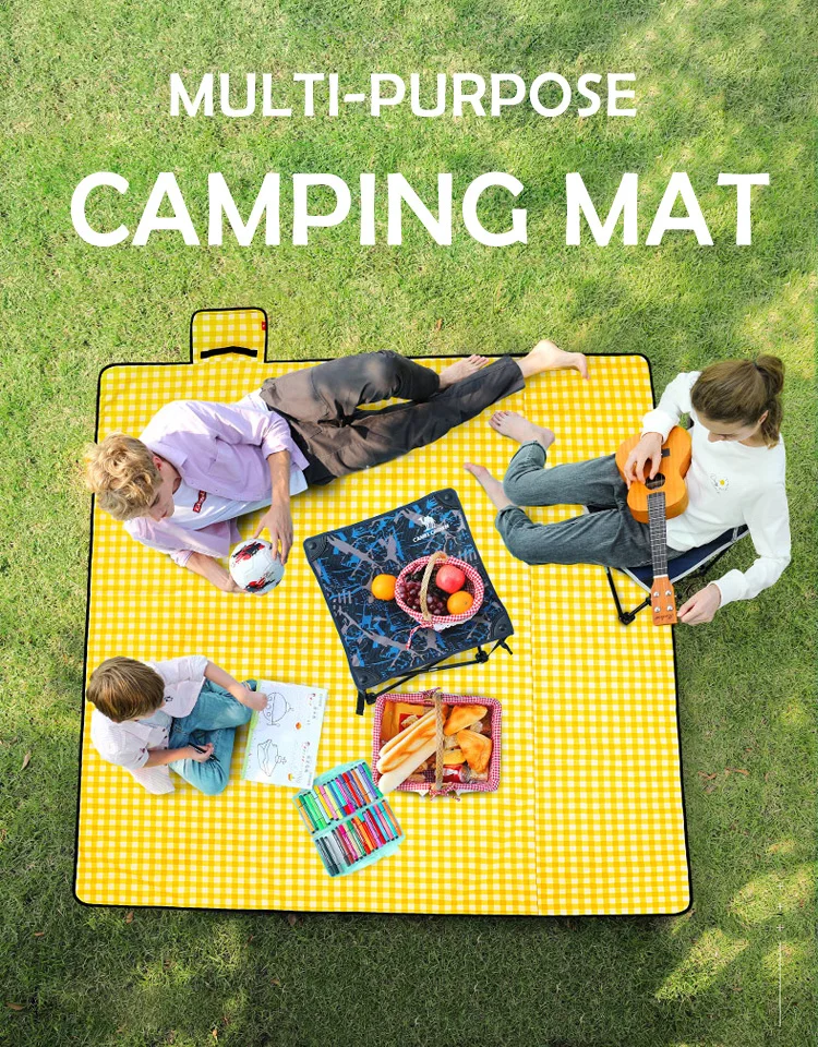 Best Selling Oversized Sand Free Beach Picnic Mat Waterproof Camping