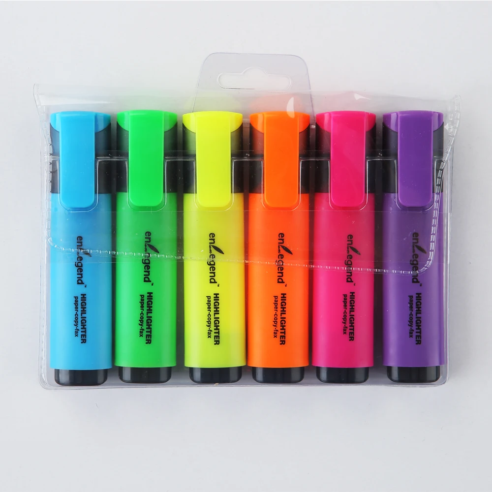 2024 Fluorescent Hot Sale Multi Color Stationery Dry-quickly Non-toxic ...