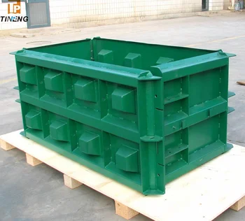 Chinese supplier all sizes interlocking concrete block molds for precast concrete block