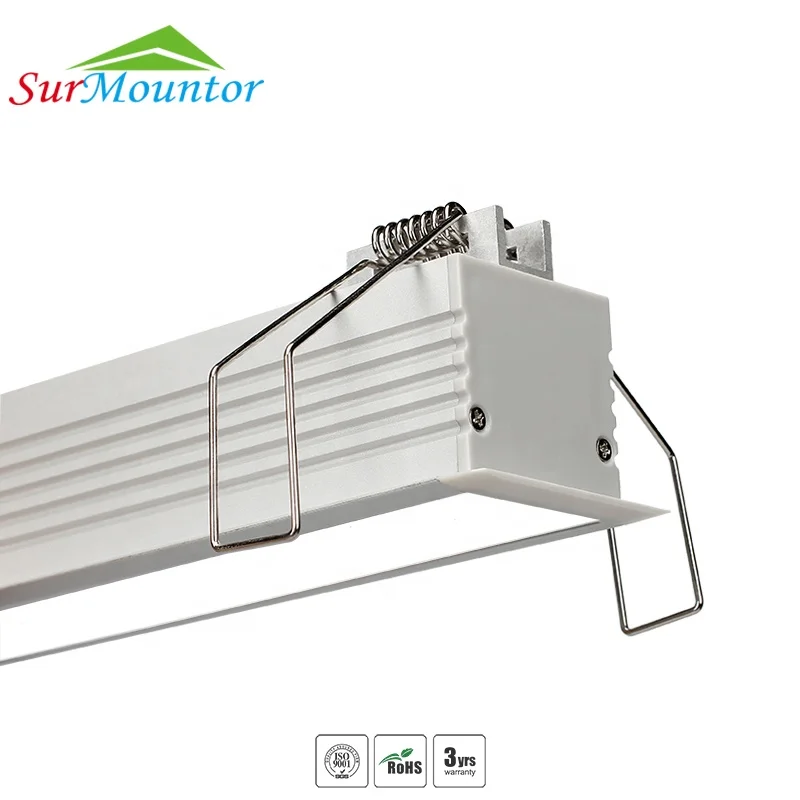 
Экструзионный алюминиевый корпус для светодиодного теплоотвода 3 м с пластиковой крышкой рассеивателя для светодиодной ленты низкого потолка 