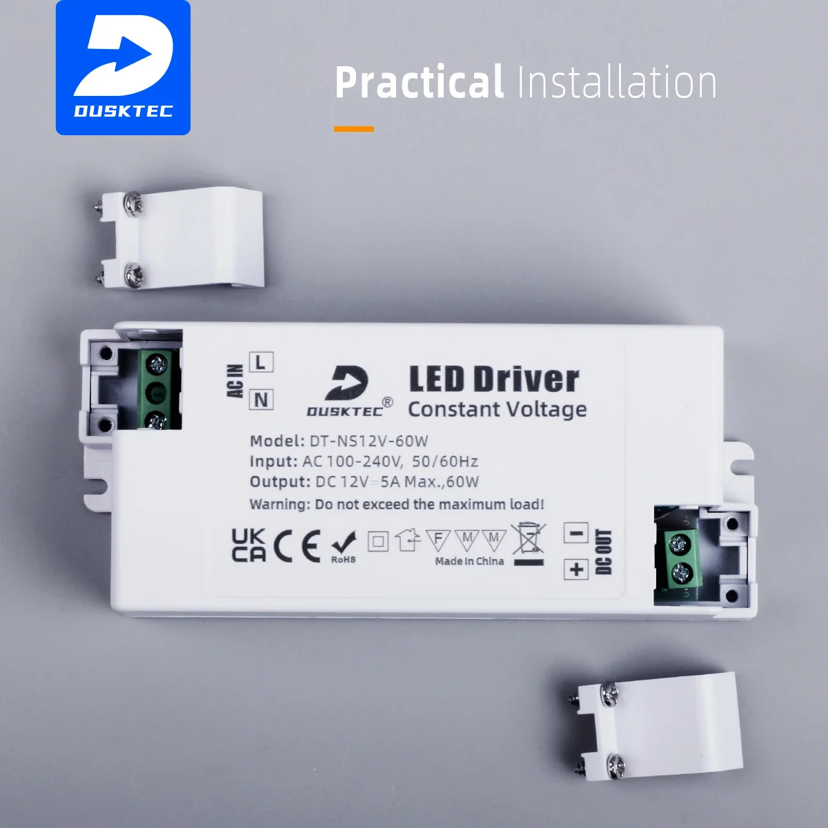 DUSKTEC CUSTOM Led Panel Light Drivers Led Street Light Driver Triac Led Driver