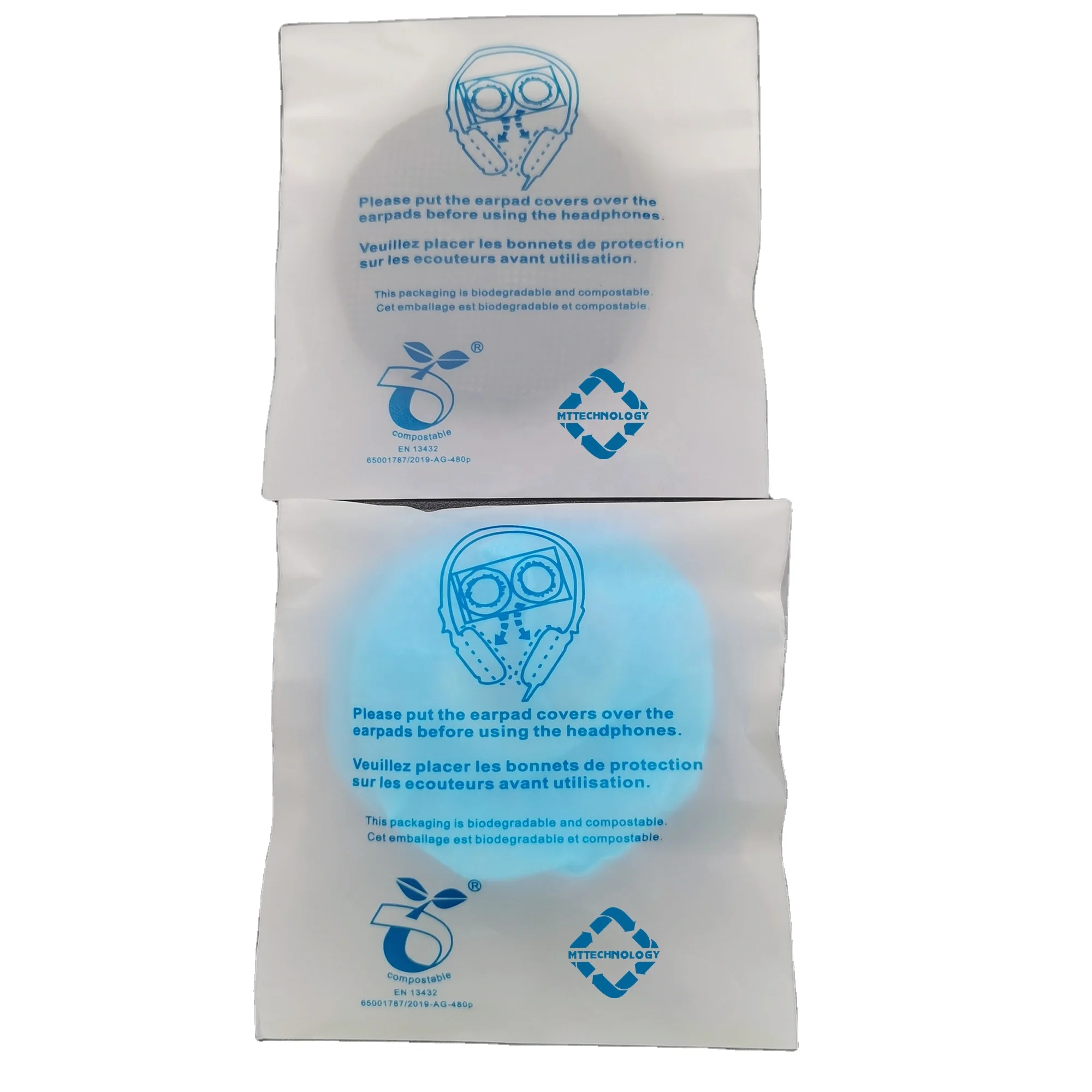 Spunbound Polypropylene Disposable Headset Cover manufacture