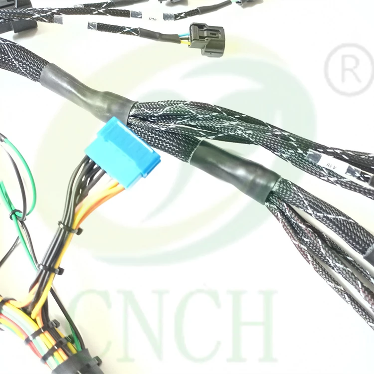 26 34 Pin Ecu Connector Wire Harness Cnch Custom Wiring Harness Ft K