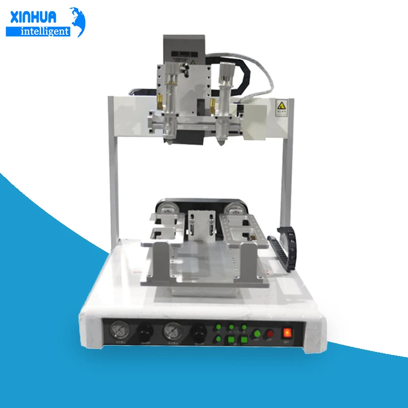 Portable 3-Axis Glue Machine Dispenser Auto Desktop Liquid Syringe Silicone & Manual Compatible Glue Dispensing Machine