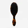 Marble Brown Acetate Hair Brush L
