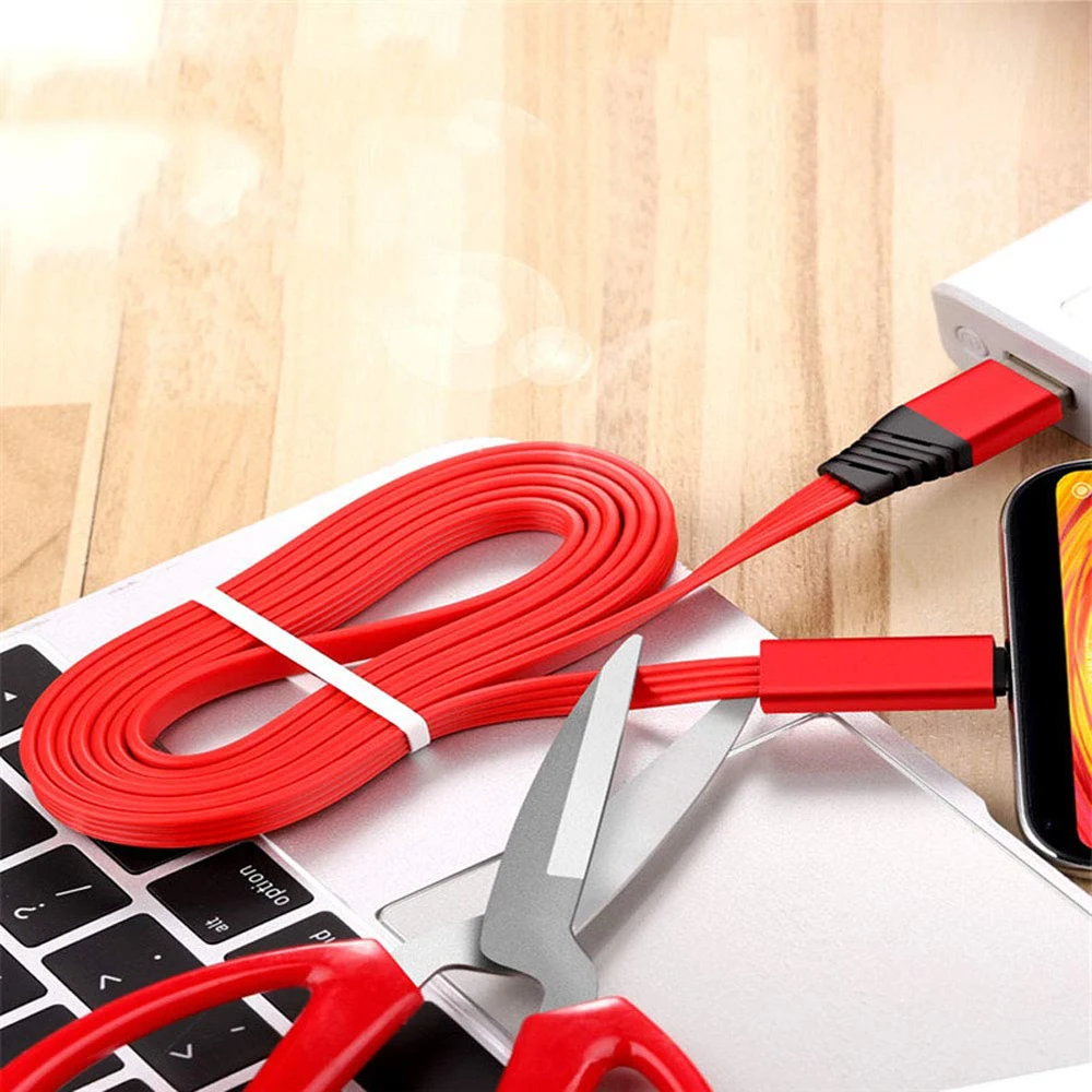 1m 2m 3m Type C Cutting Repairable Repair USB Chargeing Cable for Cell Phone Accesory Mobile Data Line Cable
