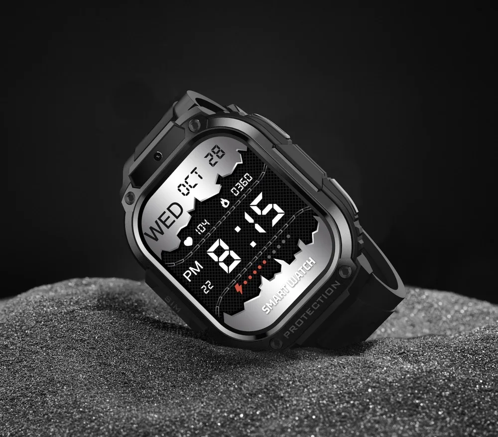 Domino Custom Personalized Smartwatch Color Screen Made Watches Sports Smart Watch for Men and Women 4g Android Smart Watch SIM