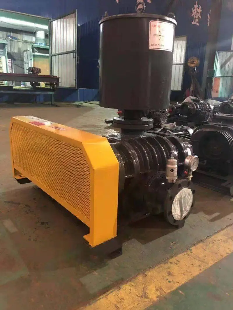 Aeration Three Lobe Industrial Roots Blower 3hp 5hp 10hp Oxygen Supply Good Price for Aquaculture Fish Farm Shrimp Farm