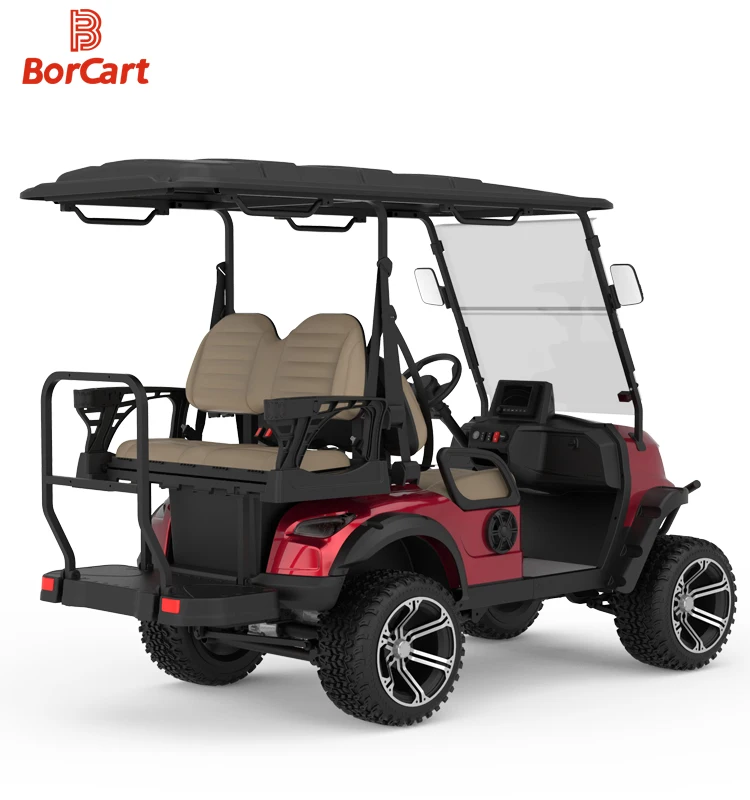 Borcart Custom Battery Powered 4 Seater Golf Cart Golf Carts For Sale