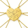 Collana con cuore in oro-6