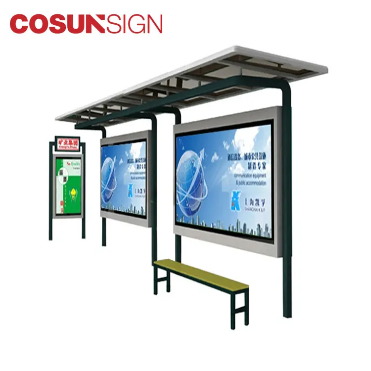 Design and Manufacture and Install Solar Bus Stop Shelter