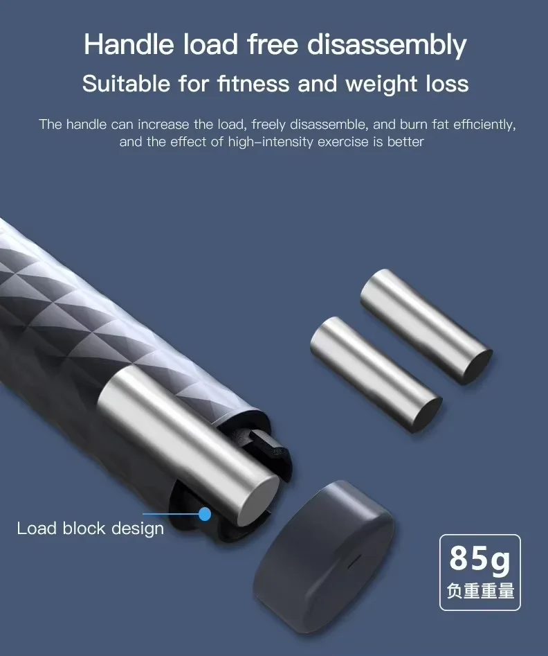 odm customized electronic fitness smart jump rope digital speed counter adjustable cordless skipping rope-8