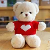 Maglione cuore rosso Bear-Mi Xiong con palpebra