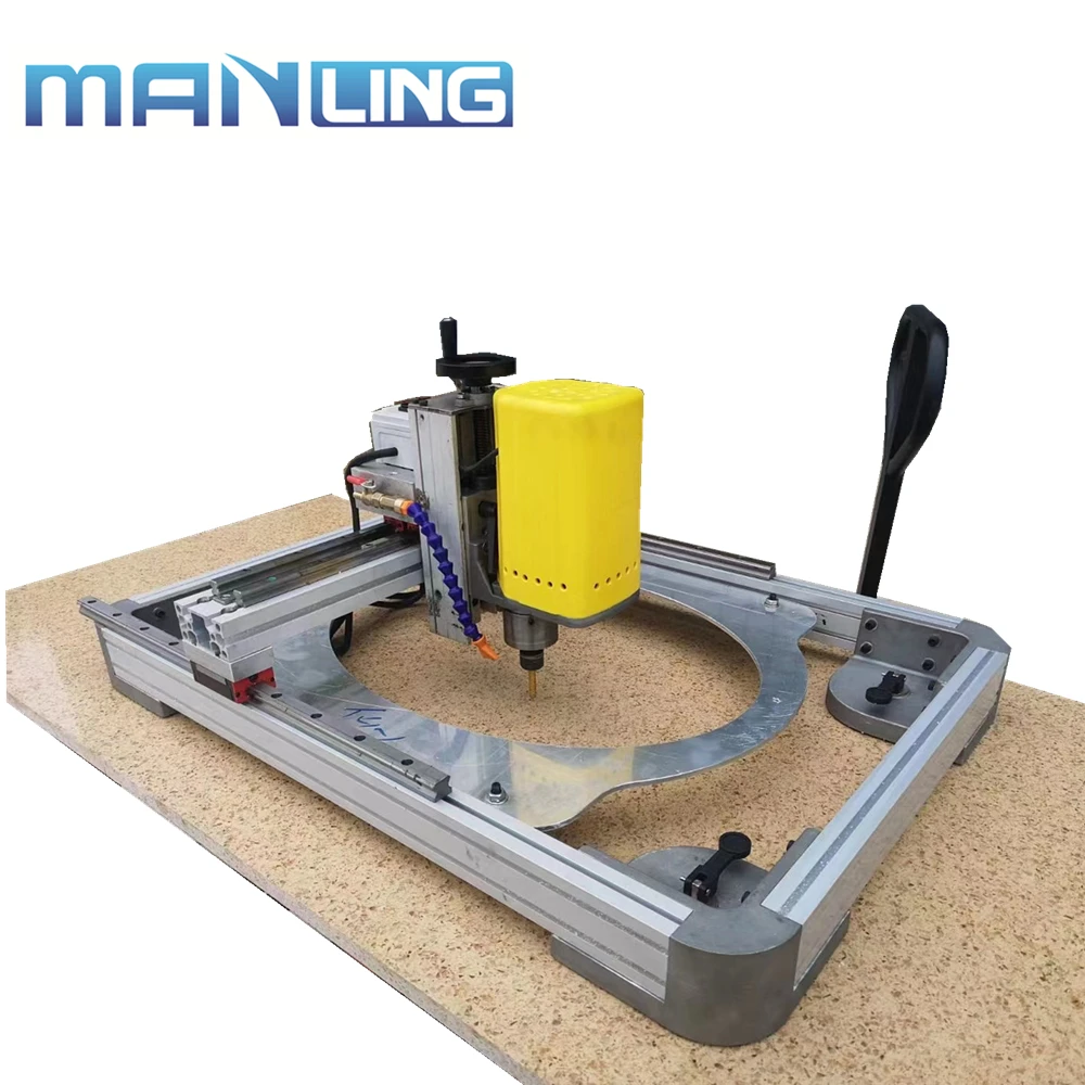 Портативный сверлильный станок для раковины, 220 В, ручная автоматическая машина для резки гранита, мрамора