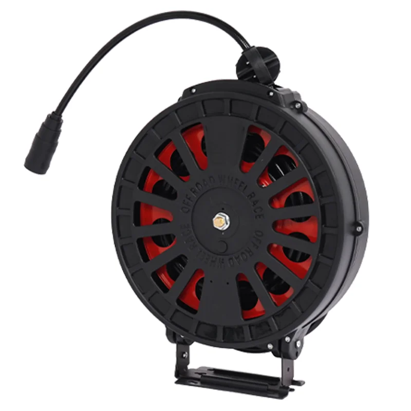 Car Care Equipment Water and Foam Hose Reel for Car Wash & Repair Air Hose Reel Storage Solution