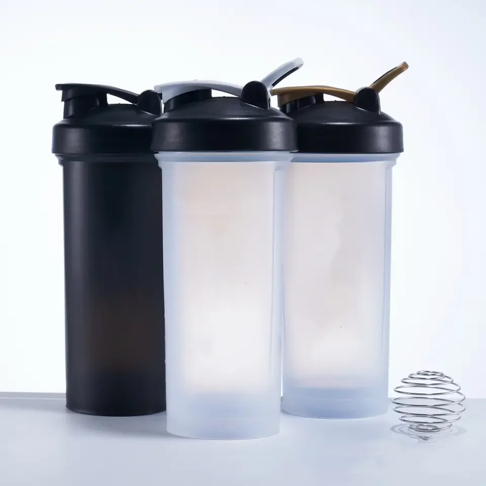 1000ml Promotional ECO Friendly Fitness Gym Plastic Powder Whey Protein Shake Cup Sport Shaker Water Bottle