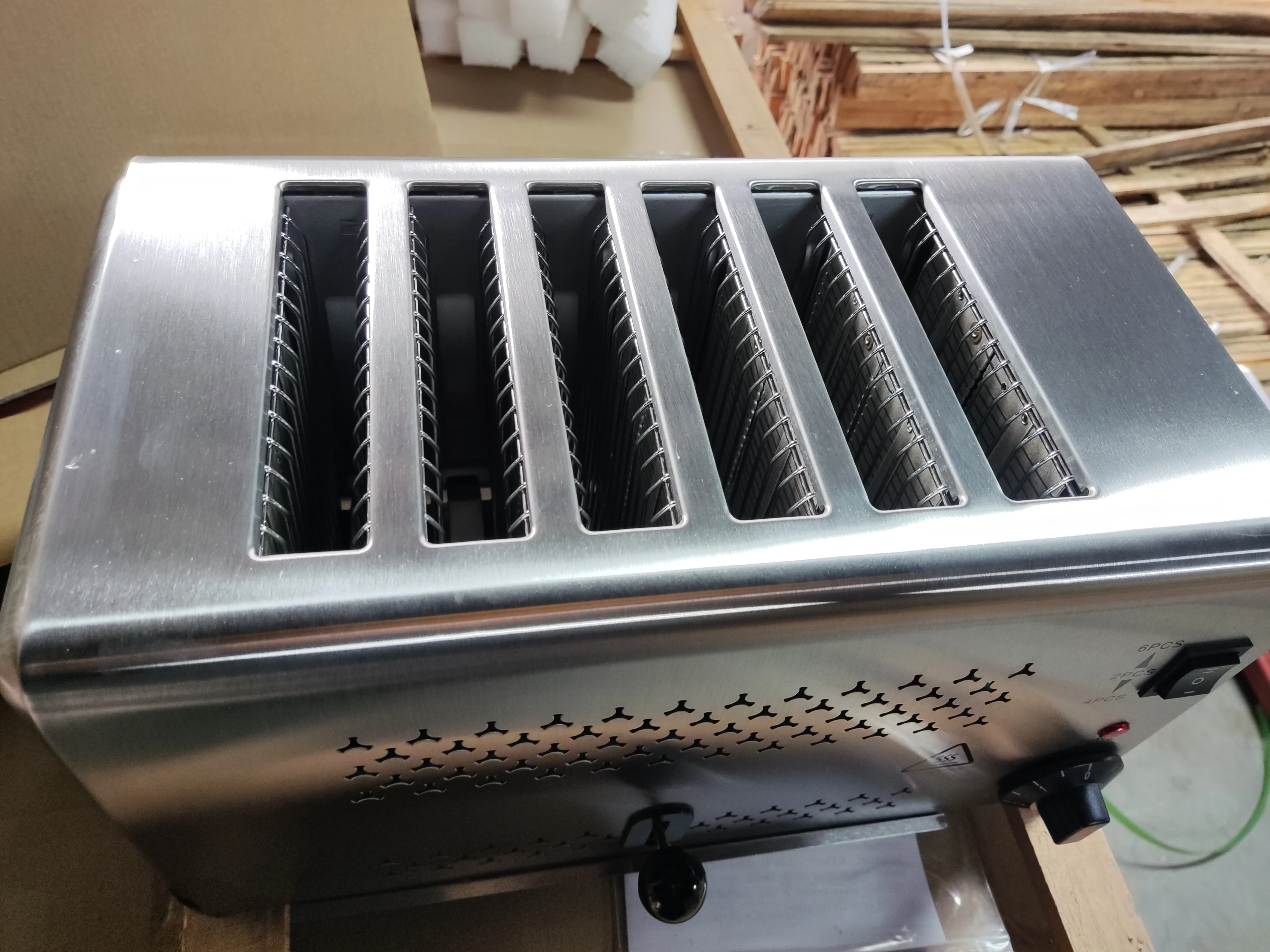 6 ломтик хлеба тостер машина бытовой Мини 4