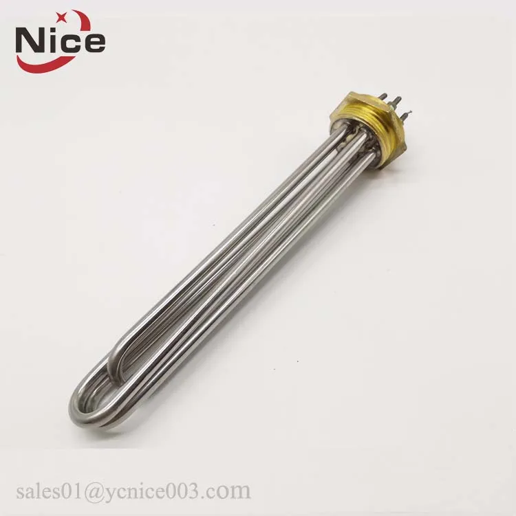 4kw Heating Resistor Immersion Tubular Heater 380v