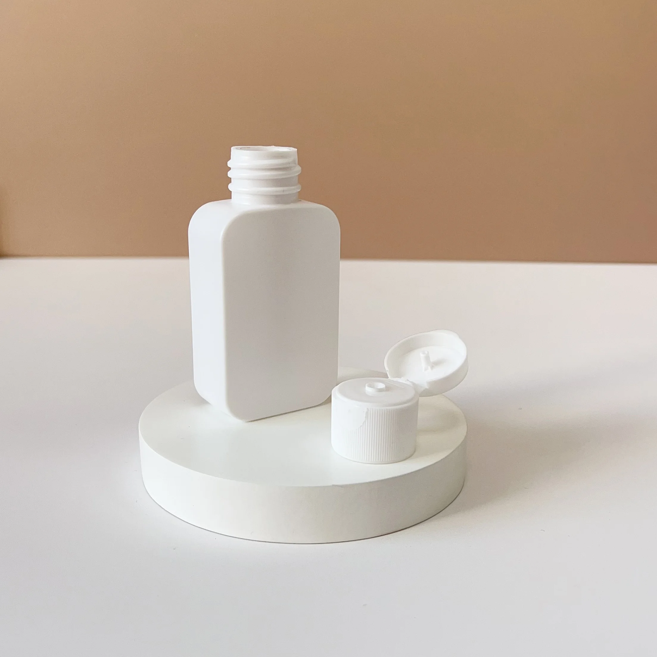 1OZ 100ML 2OZ 4OZ 6OZ 250ML 10OZ 15OZ HDPE Cosmetics Packaging Plastic Shampoo Bottle Soft Touch Bottle