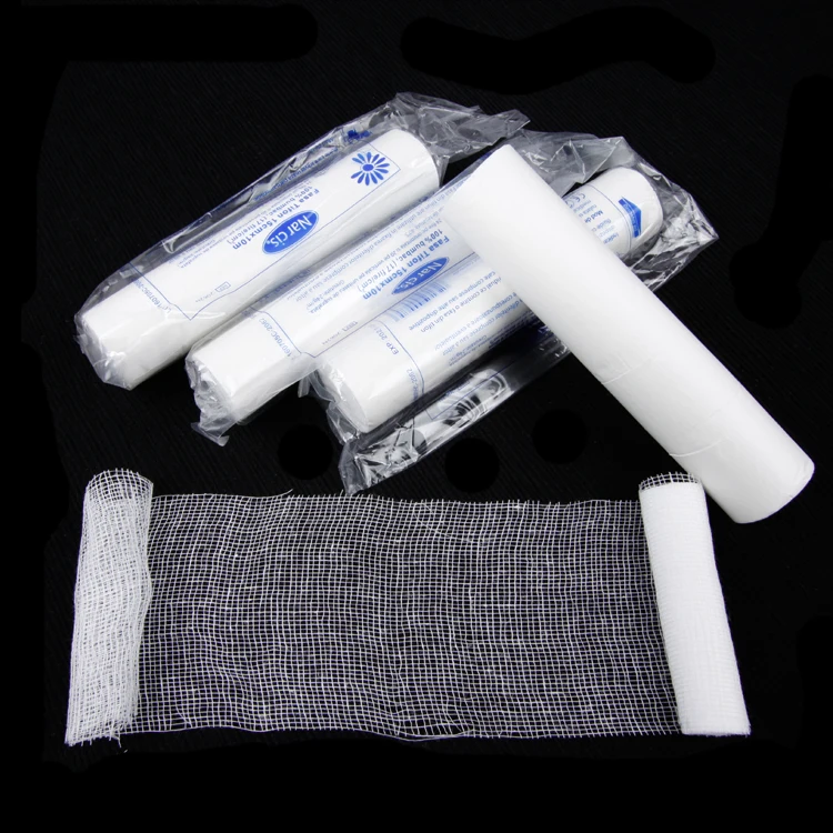 Custom medical sterile and non-sterile gauze jumbo roll bandage