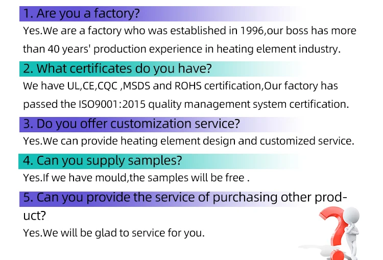 Silicon Rubber Heating