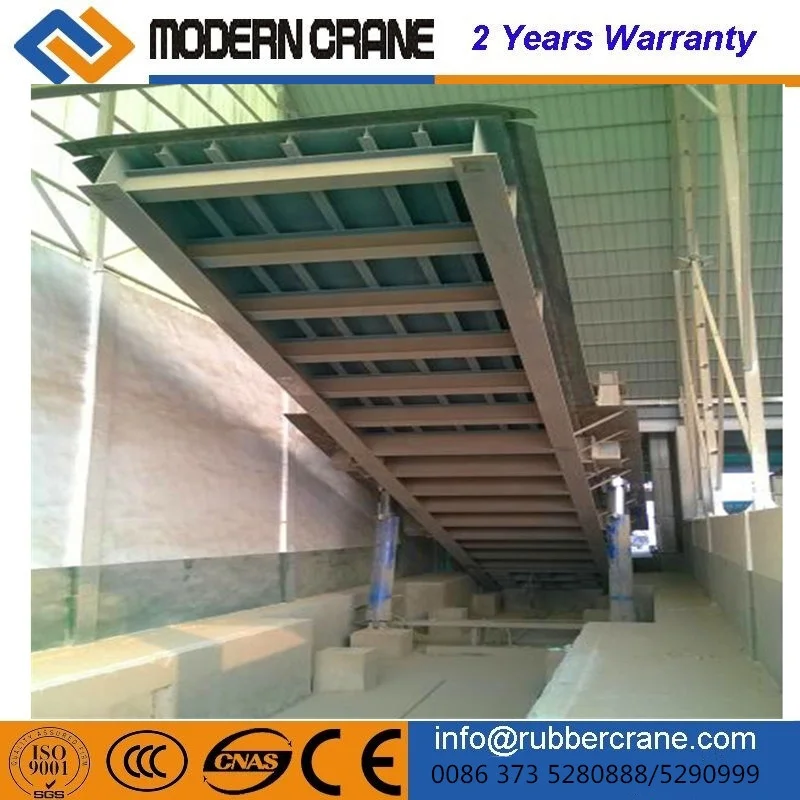 Modern Crane MC 100T Hydraulic Truck Tipping Platform 25Mx3M Table ISO/CE Certified Made in China