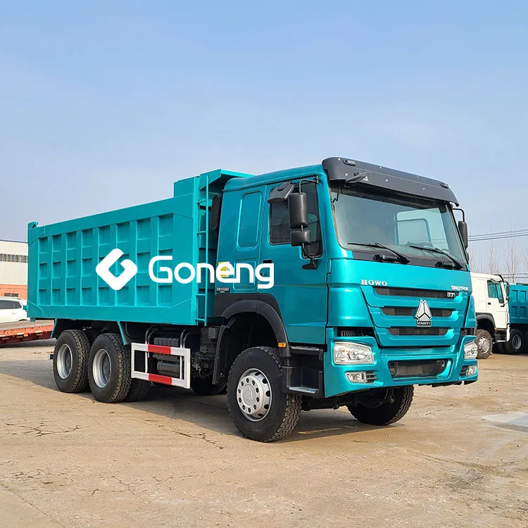 Factory Direct Sell Used Sinotruk Howo 371 20t 30t Dump Tipper Truck 6x4 Lhd Rhd Dimensions in Dubai