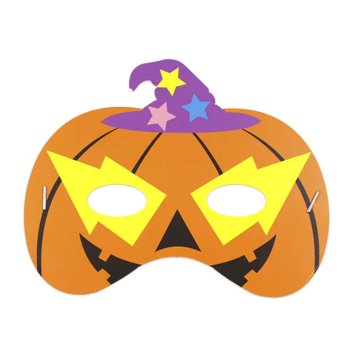10er-Set Kinder-Masken Aus Filz - Für Halloween, Cosplay & Geburtstagspartys