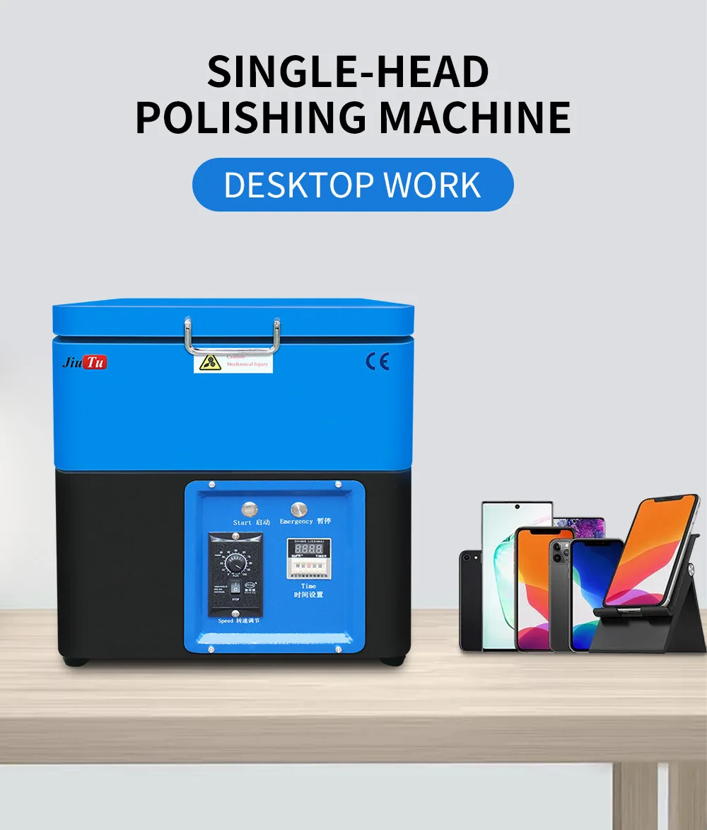 Auto Grinding Polishing Machine for Phone & Watch Screens