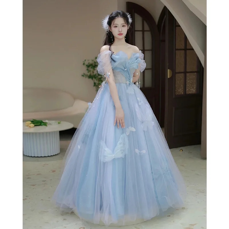 Shop Our 2024 Women's V-Neck Evening Dress - Elegant Royal Design Shop Our 2024 Women's V-Neck Evening Dress - Elegant Royal Design