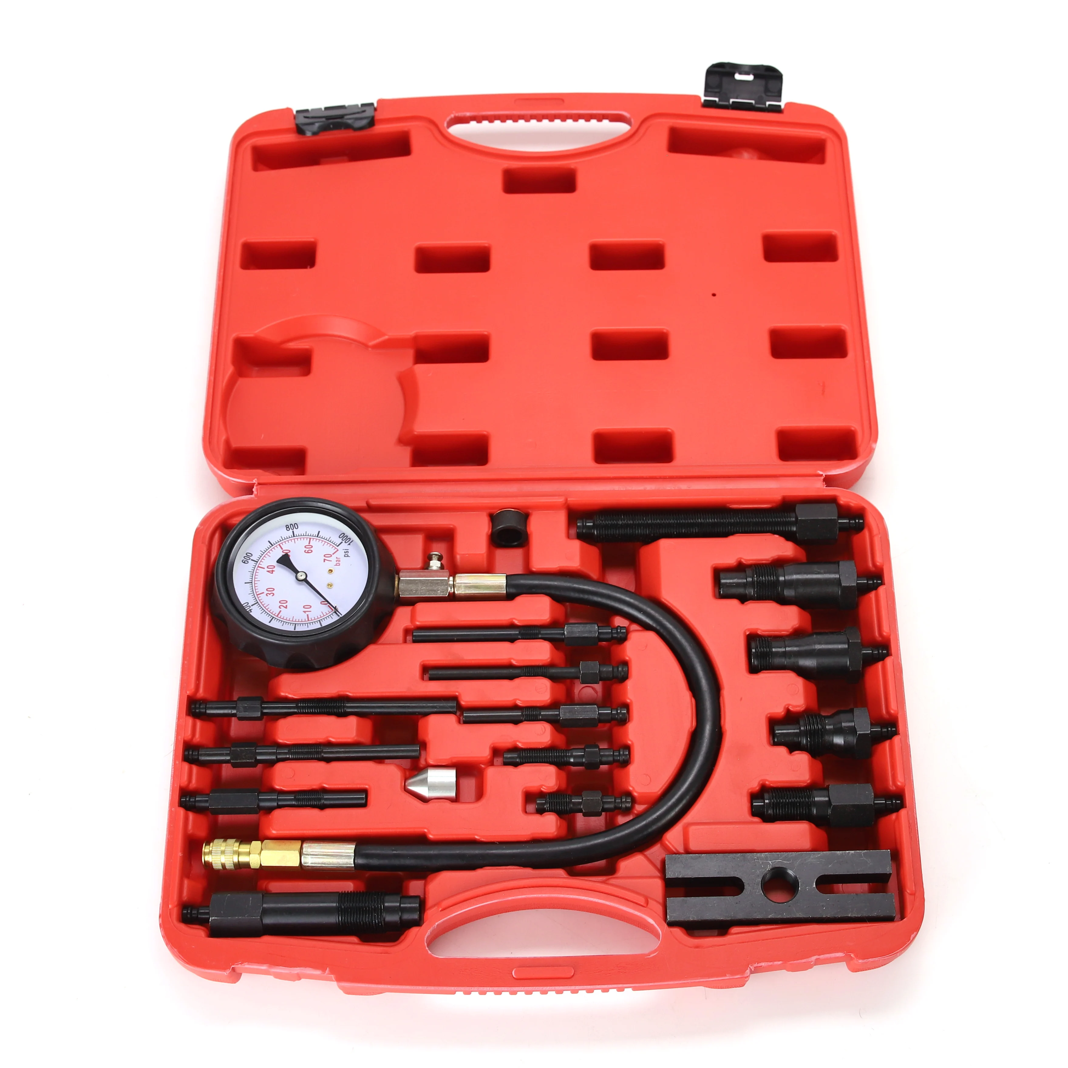 Car Repair Tool Set ATPEAM Oil Pressure & Compression Tester Kit – 500 ...