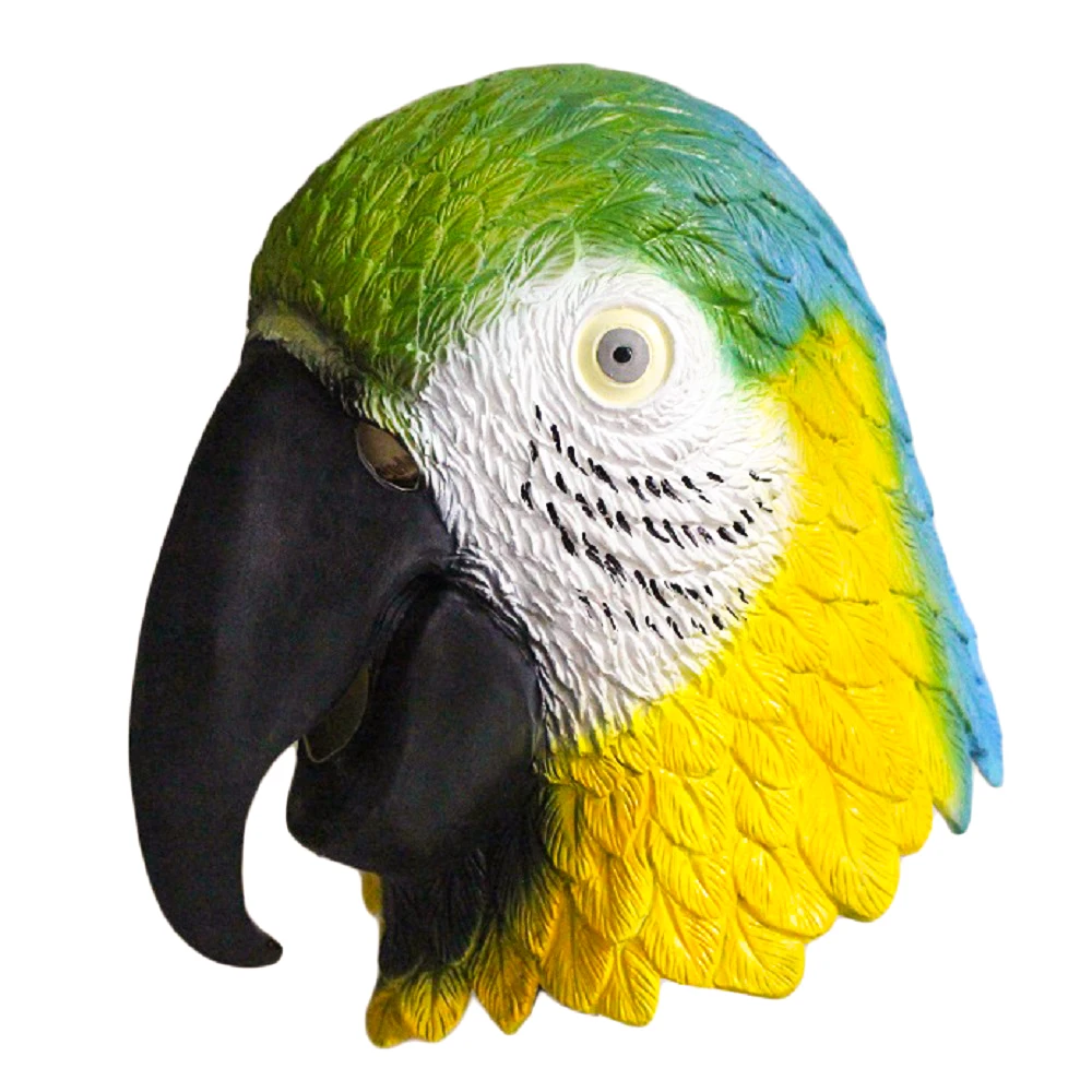 有趣的乳胶全脸动物面具scarlet Macaw 服装乳胶鹦鹉面具 Buy Funny Halloween Latex Mask Latex Mask Of Bird Animal Mask Parrot Costume Product On Alibaba Com