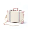 Beige + pink straps