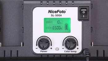 Nicefoto KT-SL307(SL-500A) Bi-color 3200-6500K for Children Photography & Video Soft Box Light Lighting Kit product image
