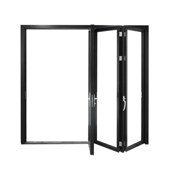 Large panels bifold doors bifold exterior doors aluminum alloy bifold doors aluminium folding for patio use